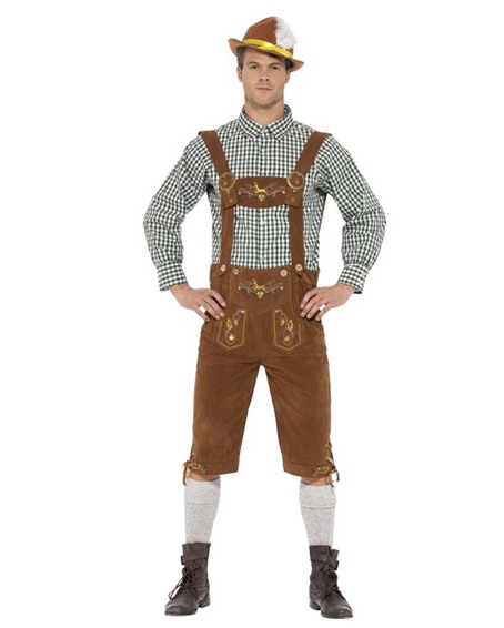 Lederhosen Brun